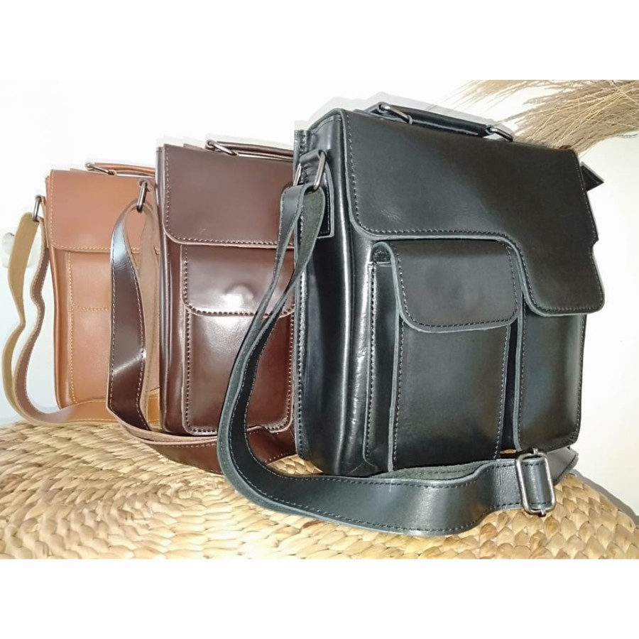 tas kulit asli garut pull up halus kulit sapi asli