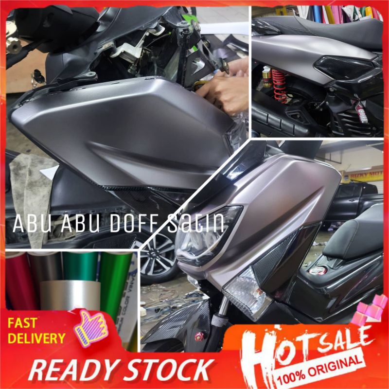 Skotlet Abu-abu Skotlet Grey Metalik Doff Kualitas Premium Scotlet Abu Grey Skotlet Stiker Abu Dop S