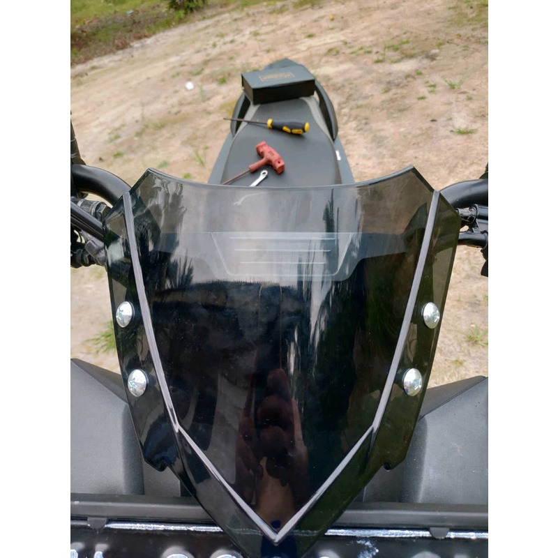 COD visor windshield yamaha xride visor beat street plus breket