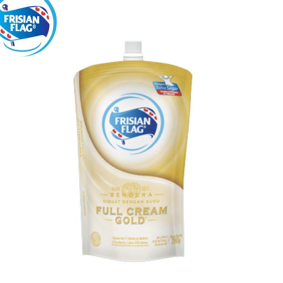 

ヸ Frisian Flag Bendera Kental Manis Gold Pouch 280g ㅚ