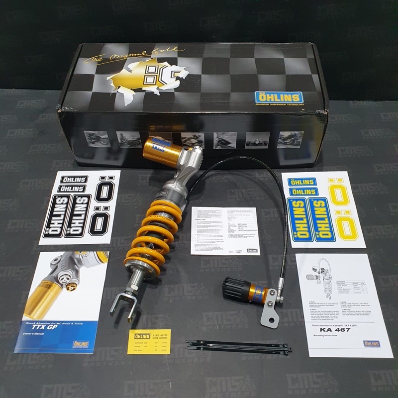 Shockbreaker Mono Shock Ohlins TTX GP KA 467 Kawasaki ZX6R zx 6R