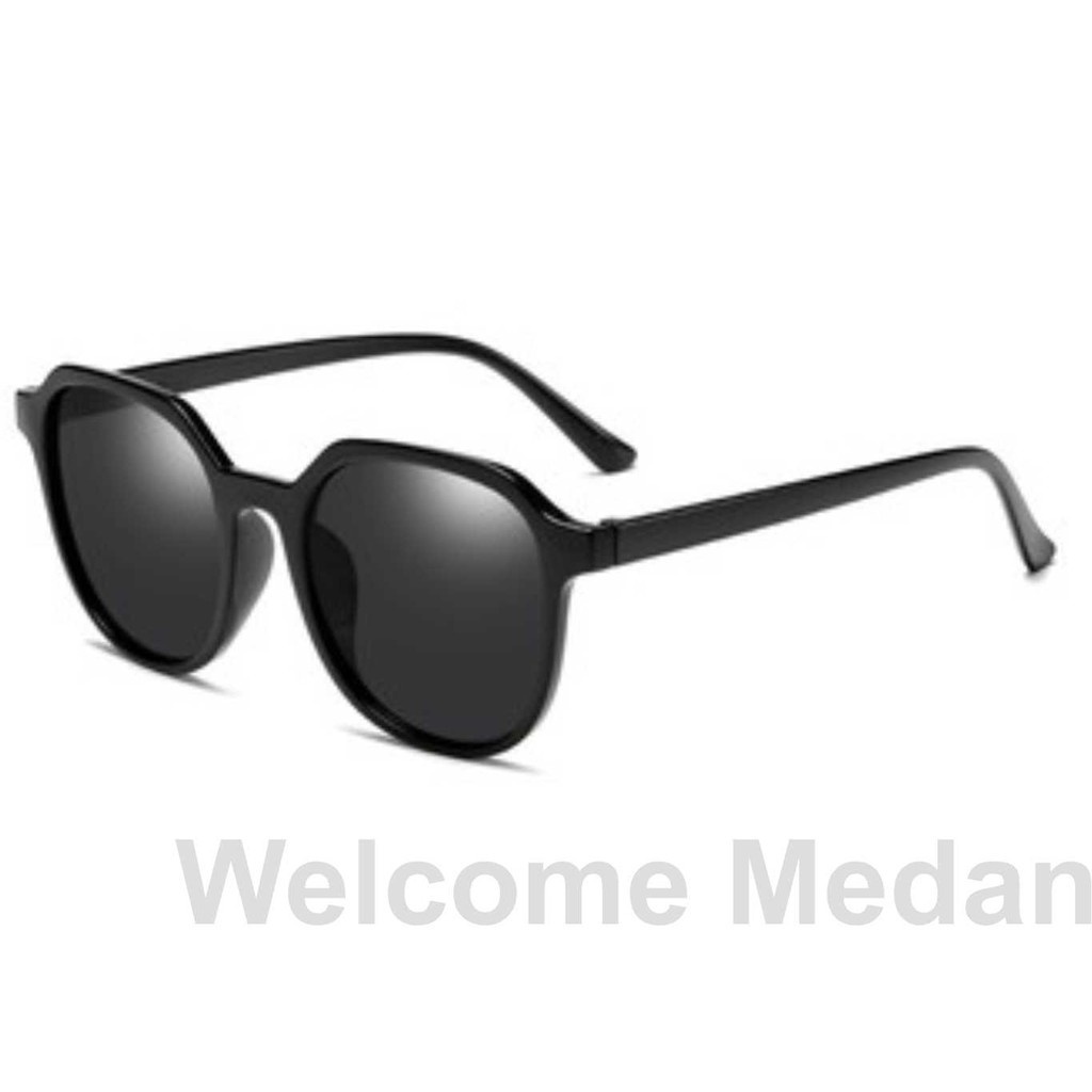 MEDAN WK03 Korean  Segiempat  Kacamata  Wanita/Pria Sunglasses