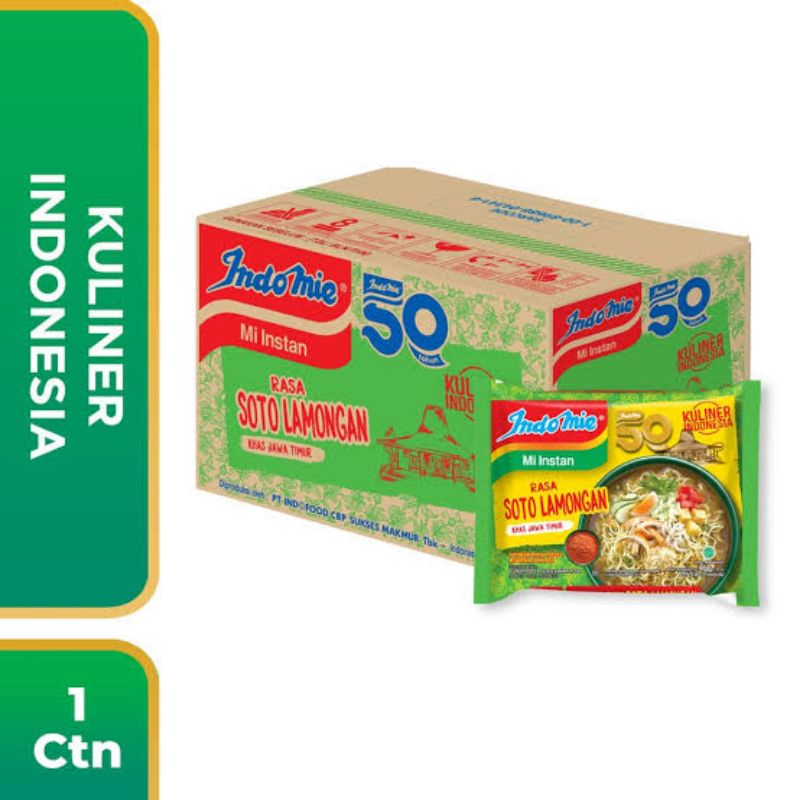 

Indomie soto lamongan 1 Dus