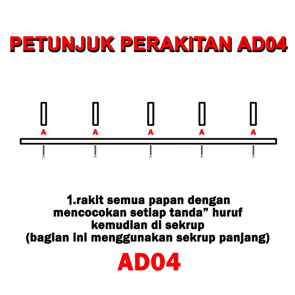 rak ambalan dinding minimalis - AD04 / hiasan dekorasi dinding / rak sepatu gantung rak buku gantung