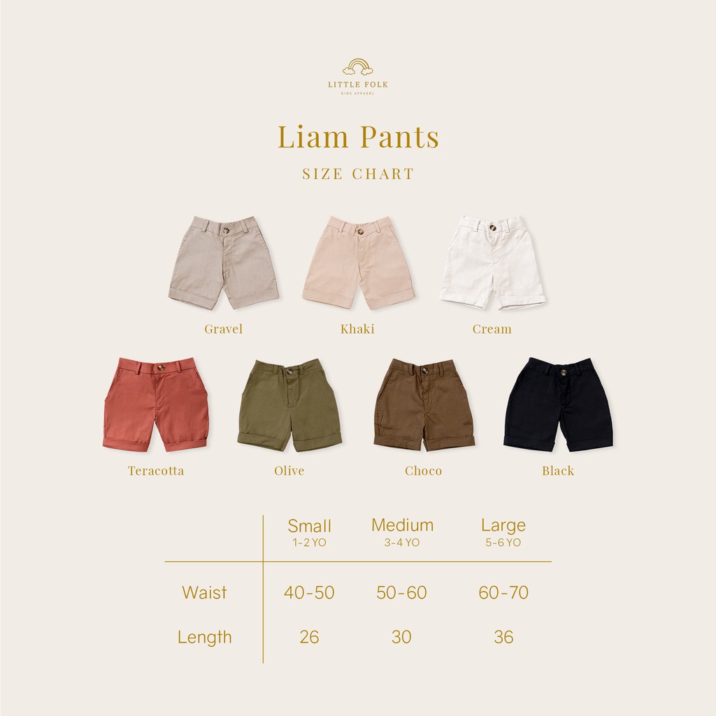 Little Folk Liam Pants - Celana Pendek Anak