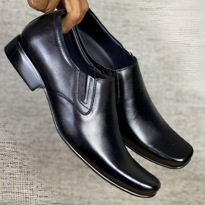 OK [Terlaris] YAL BARNEET YB-230 - Sepatu Pria Pantofel Kulit Sapi Asli Pantofel Formal Stylish