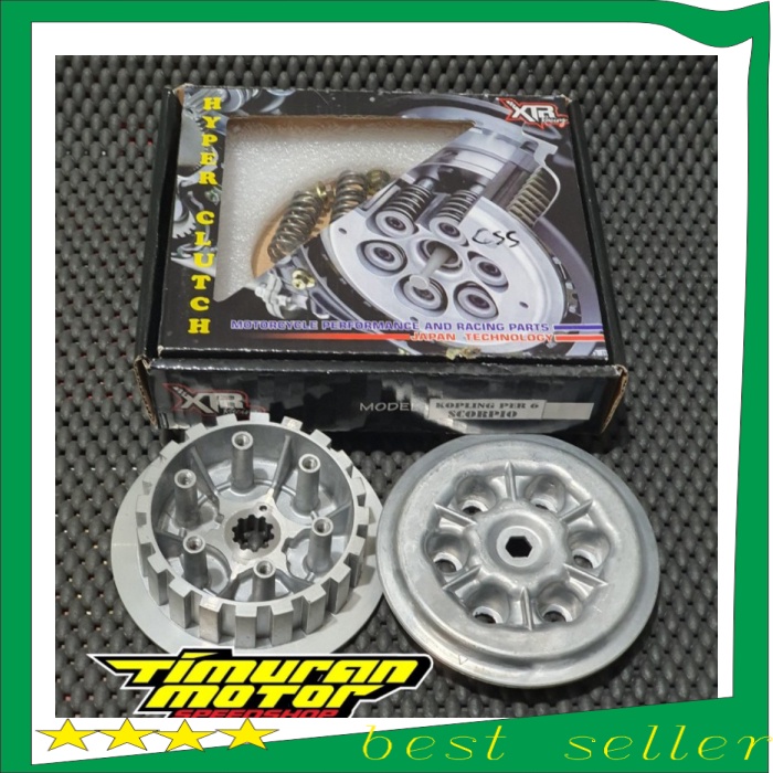 RUMAH KOPLING XTR SCORPIO 6 PER
