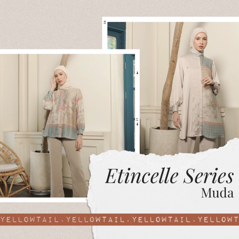 Etincelle Dress Tunic Blouse Dress Muda