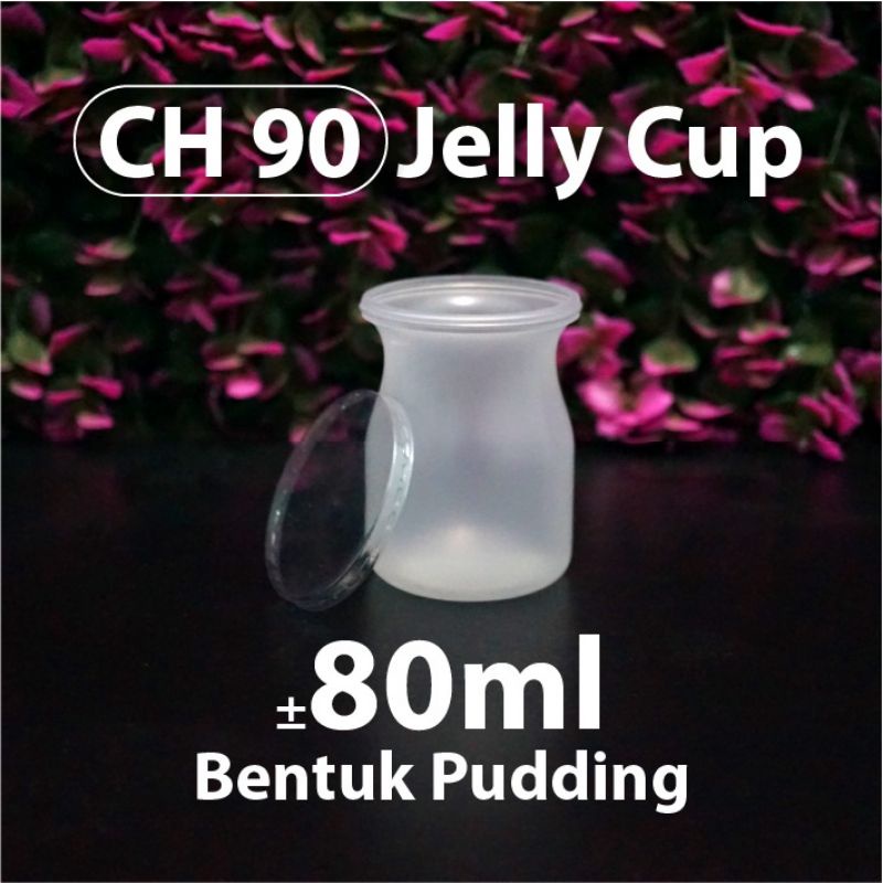 CUP PUDDING / JAR PUDING ISI 10 PCS -  BOTOL