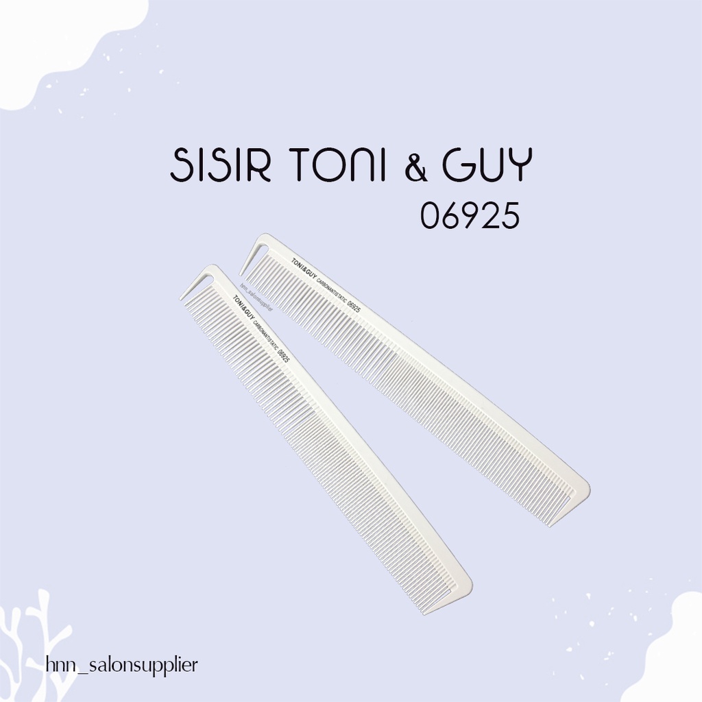 Alat Sisir Potong Rambut Salon Professional Toni and Guy Carbon Antitastic 06925