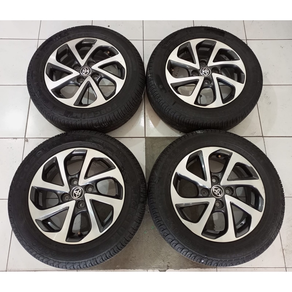 VELG MOBIL STANDAR AGYA TRD RING 14 PCD 4X100 + BAN ECOS(2022) 175 65 R14