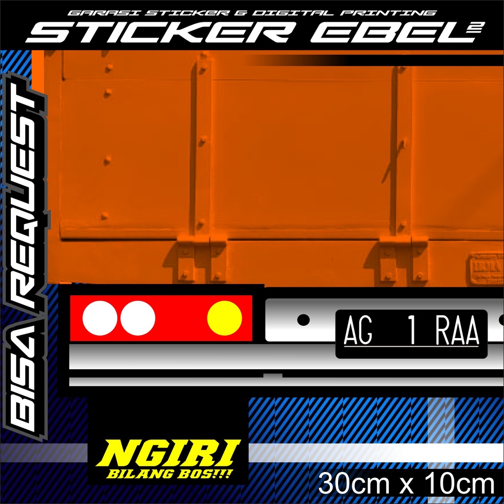 STICKER EBEL EBEL TRUCK