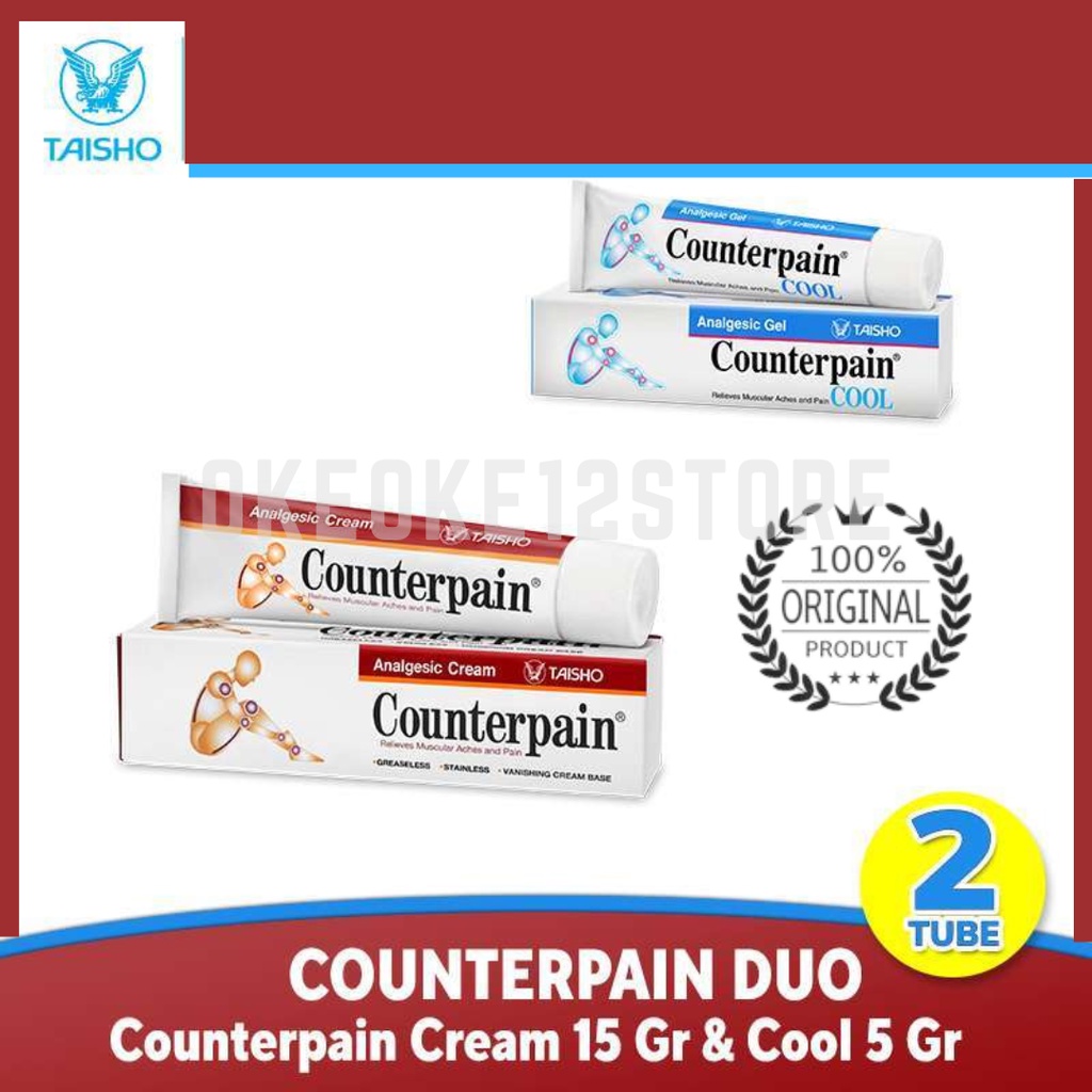 Counterpain DUO - Cream 15 Gr &amp; Cool 5 Gr