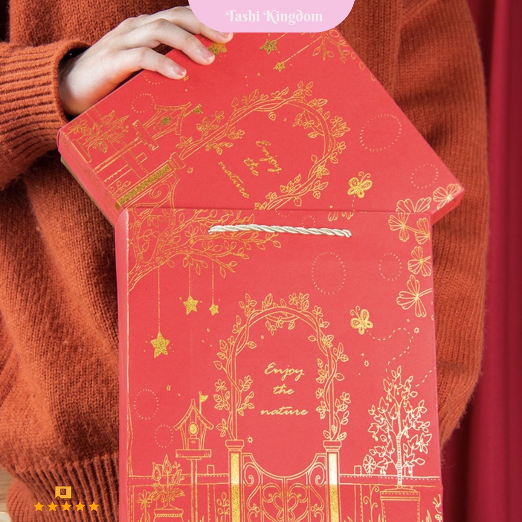 

kantong kotak merah kantong hampers hadiah kantong souvenir gift bag , KANTONG KOTAK SOUVENIR CINA