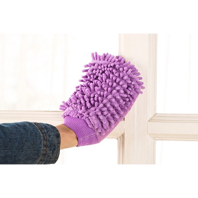 sarung tangan microfiber - lap motif cendol lap kaca jendela mobil