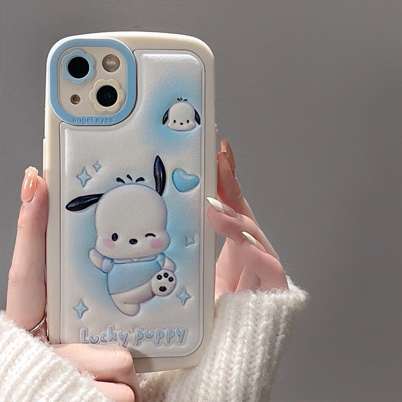 Soft Case Hp Gambar Kartun Anjing / Kucing Untuk IPhone 12 / 13 / 14 / 11promax Vvcdfc