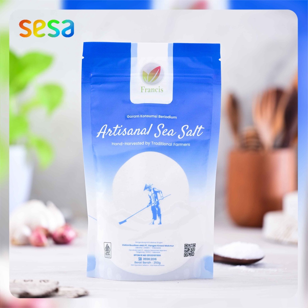 

Francis - Garam Laut Artisanal Sea Salt 250 g