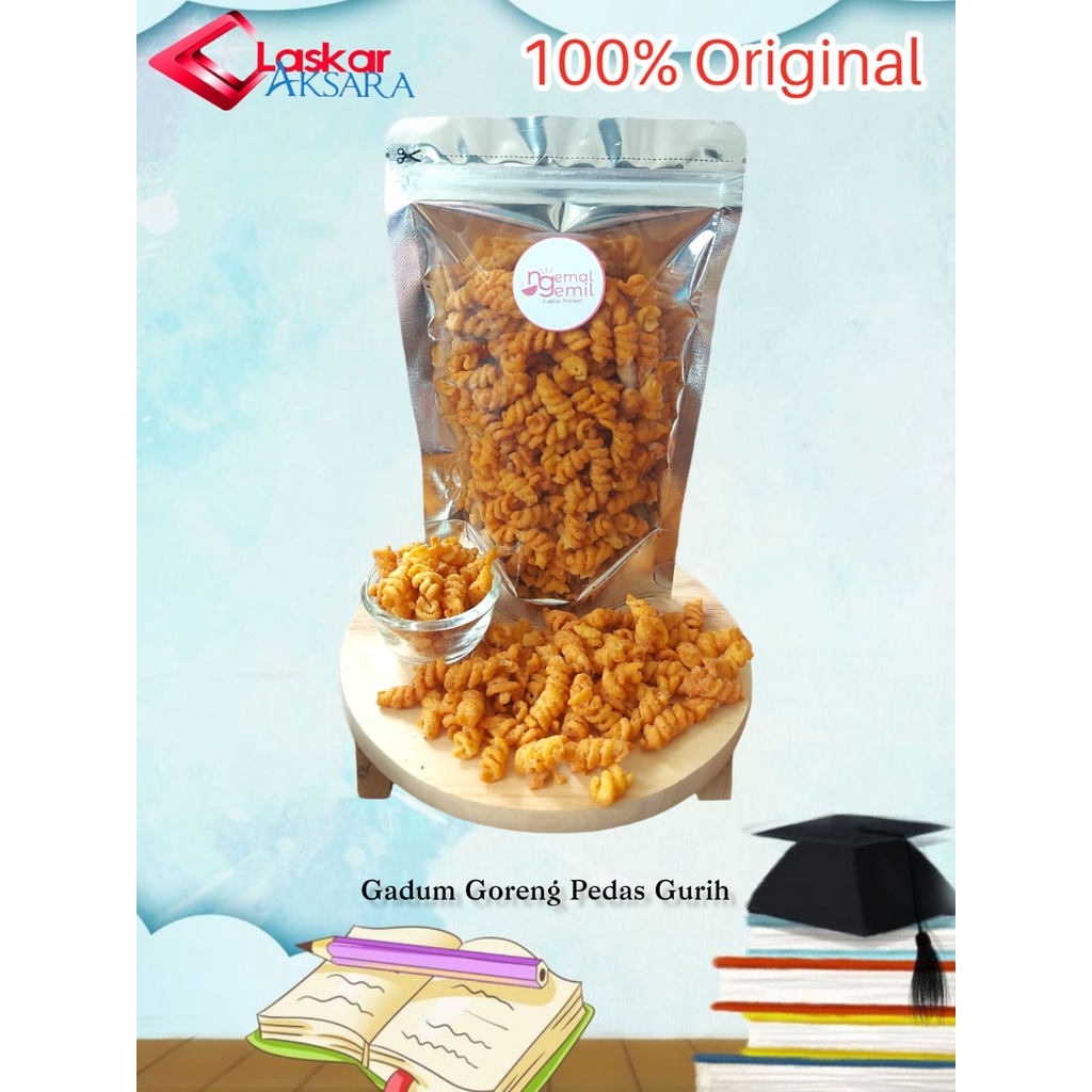 

Gandum Goreng Pedas Gurih Spiral Kualitas Premium