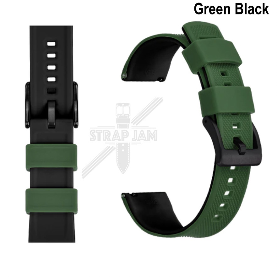 HNN Strap Premium 22mm Kieslect KR Pro - Tali Jam Tangan Silikon Rubber