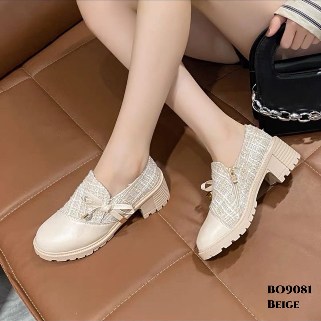 WYN SEPATU BOOTS FLAT KOREA BO9081