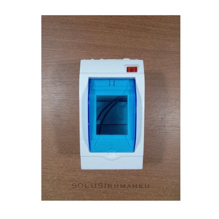 BOX MCB 4 GROUP Tempel / Kotak Sikring Outbow Tutup Acrylic 4 Phase