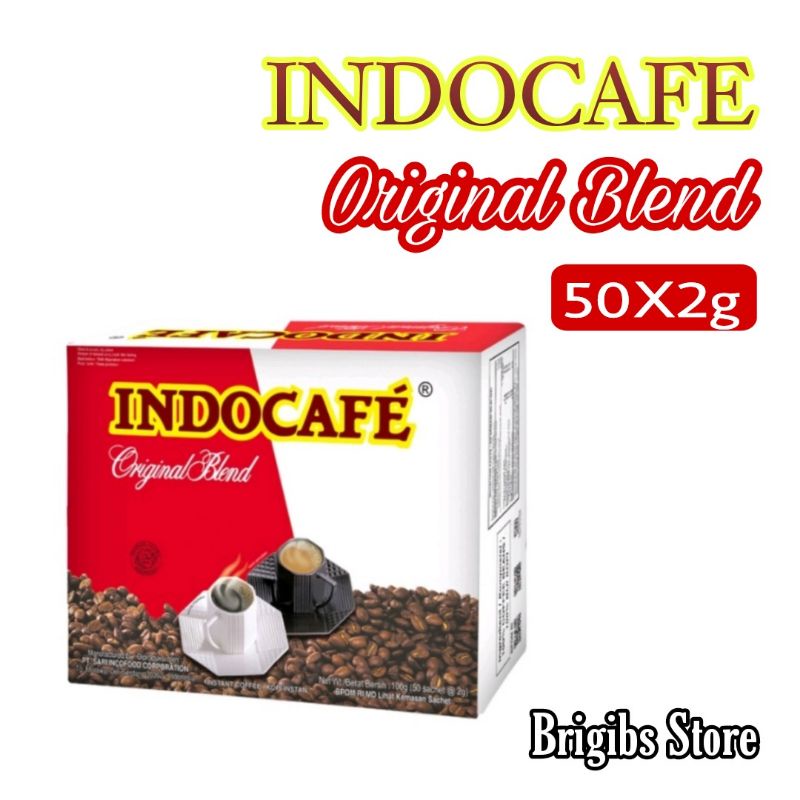 

Indocafe Original Blend Sachet Isi 50 X 2g