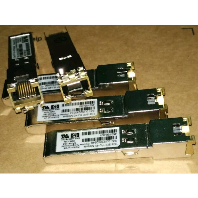 SFP Copper / SFP 1G / HP BLc VIRTUAL CONNECT 1GB RJ-45 - BARU TERMURAH