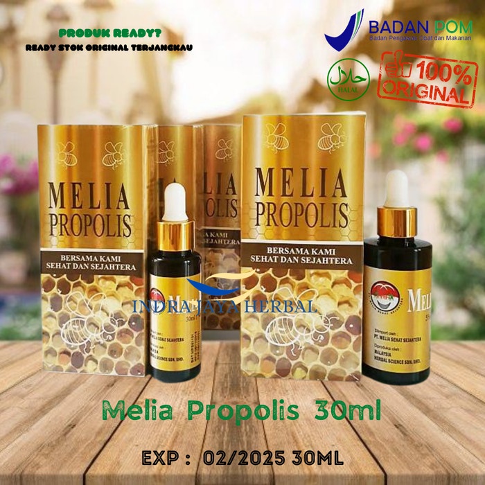 Melia Propolis 30ml Botolan Asli Melia