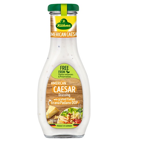 

KUHNE AMERICA CAESAR DRESSING / KUHNE SALAD DRESSING 250 ML