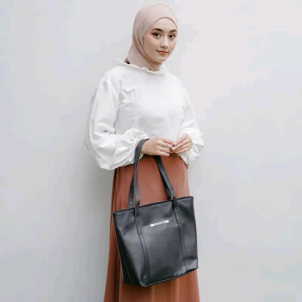 Liza Tote Bag - Shoulder Bag Wanita Ala Korean Style