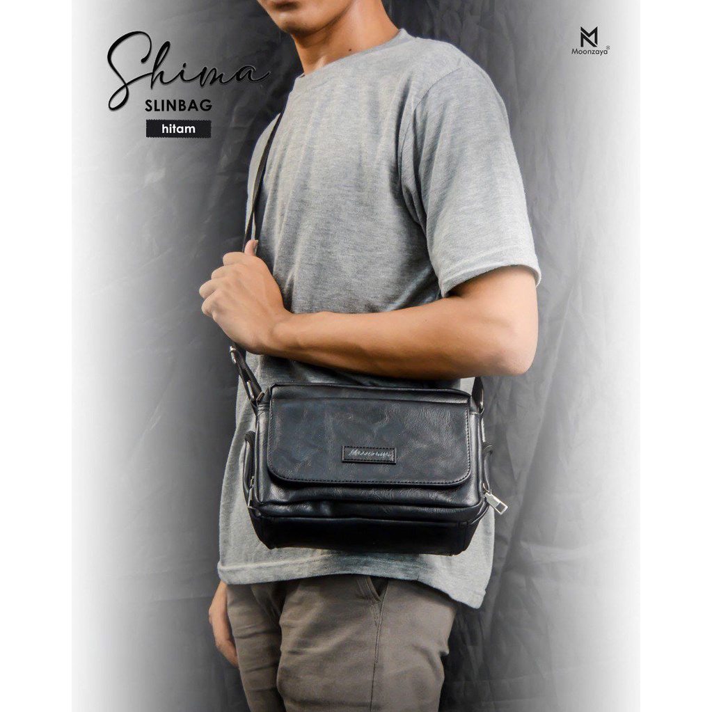 TAS SELEMPANG UNISEX BY MOONZAYA - SHIMA BAG