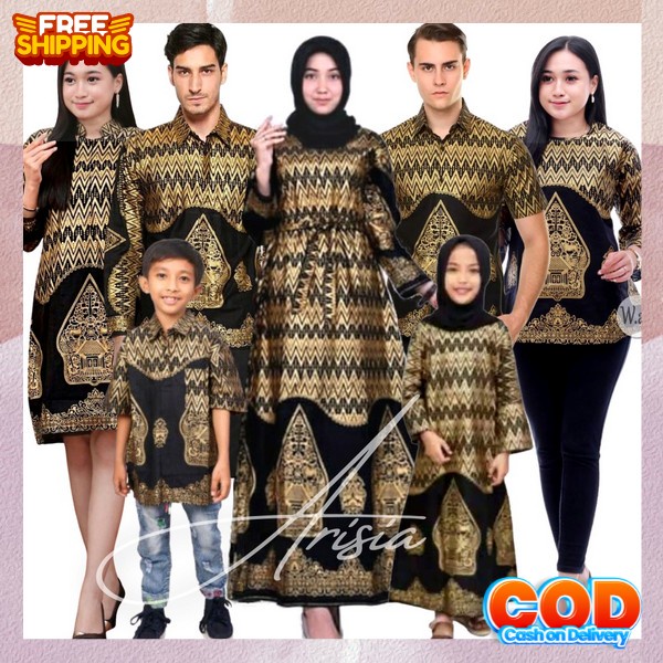 Seragam Keluarga Baju Copel Kekinian 2023 Gamis Pasangan Kondangan Setelan Gamis Remaja Couple Buju 