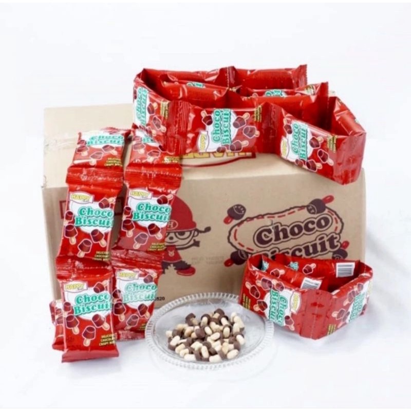 

Happy Time Choco Biscuit Mushroom isi 10 Pcs