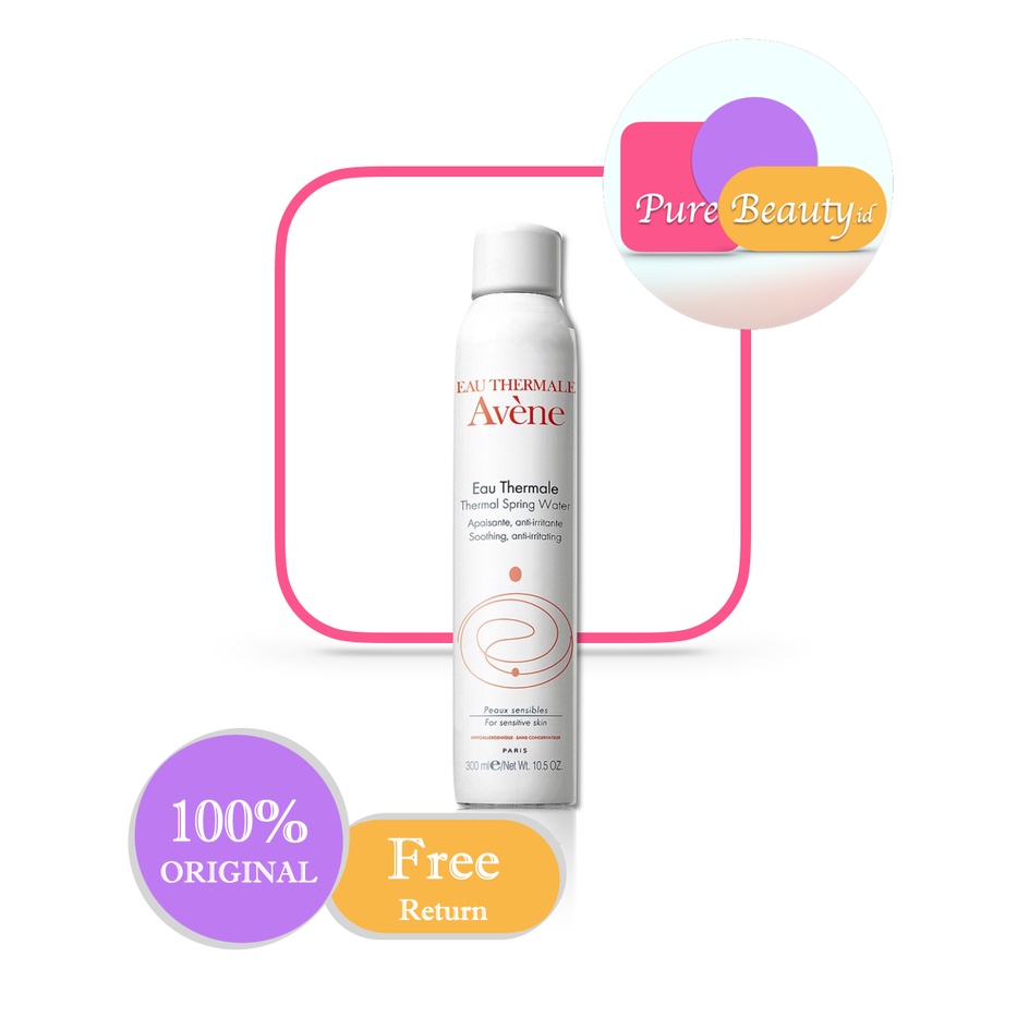 Avene Thermal Spring Water 300ml Face Mist Semua Jenis Kulit Kulit terbakar sinar matahari kulit gatal  ❤ 100% Original ❤