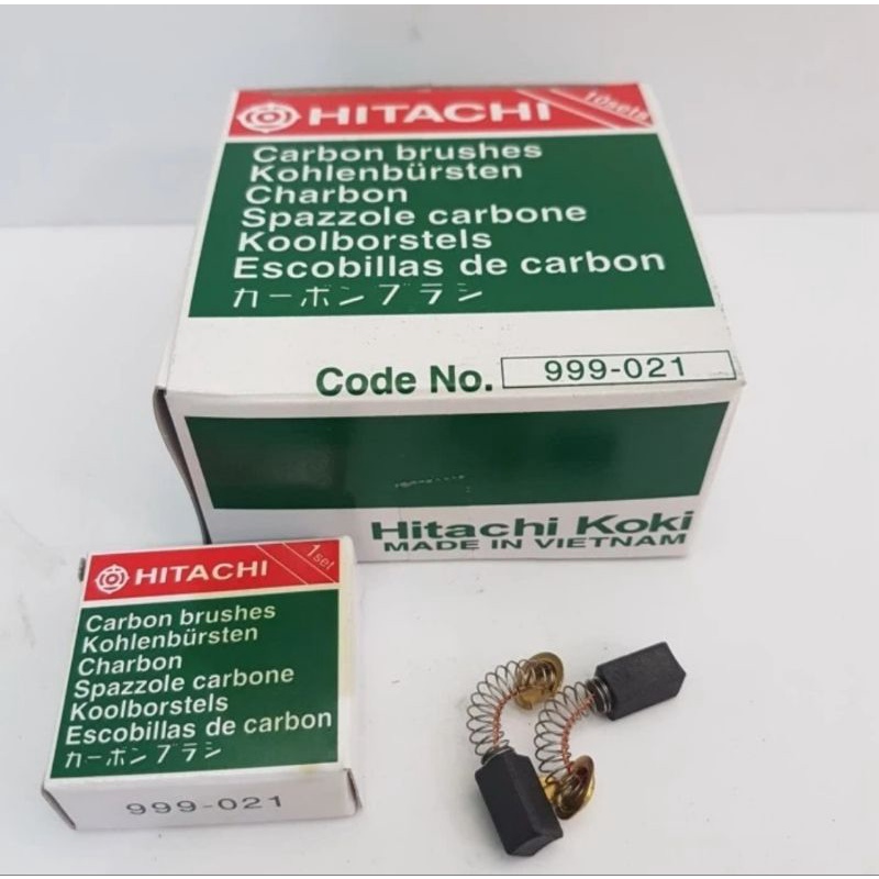 CARBON BRUSH CB 021 UNTUK GRENDA G10SS HITACHI DAN KETAM HITACHI ORIGINAL