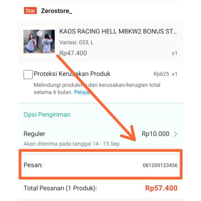 KAOS RACING HELL RH57 FREE STICKER BISA COD