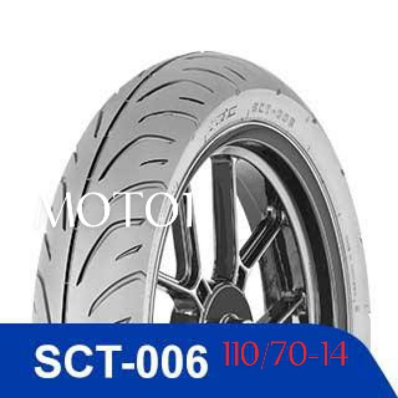 BAN AEROX 155 DEPAN - IRC 110/80-14 ,110/70-14 TUBELESS - PILIH VARIAN