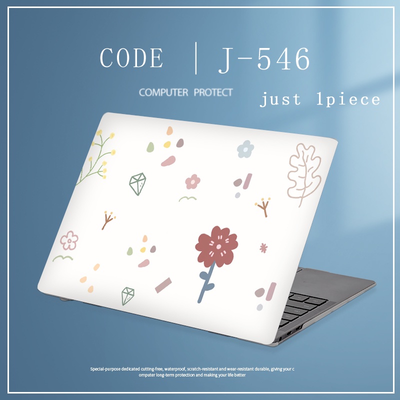 1pc Universal Custom Pola COD Stiker Cover Laptop Untuk Dell Inspiron14 3000 5000 3558 3576 7577 Vostro 5471inspiron 5370 Skins Painting Notebook Stickers