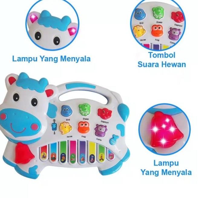 MAINAN BAYI PIANO ANAK EARLY LEARN PIANO SAPI