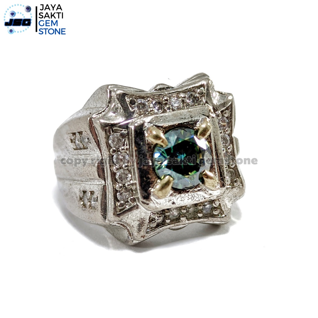 Batu Permata Blue Diamond Moissanite BDM03