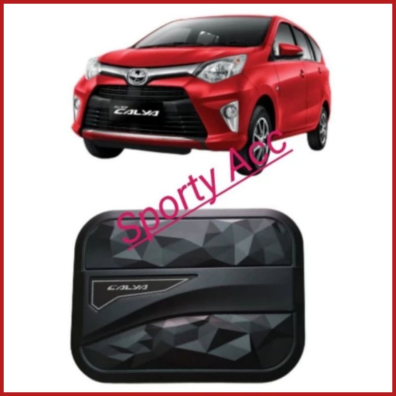 Tutup Tangki Tank Cover Bensin Calya Hitam Dop Premium