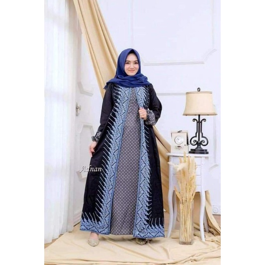 BAJU GAMIS BATIK WANITA - GAMIS BATIK JUMBO - GAMIS BATIK ALLSIZE - GAMIS SYARI