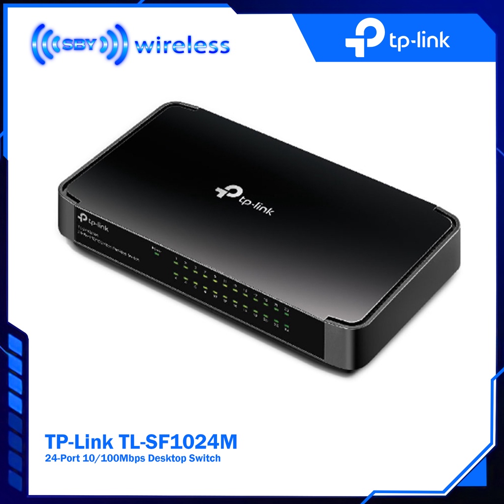 TPLINK TL-SF1024M 24-Port 10/100Mbps Desktop Switch TP Link