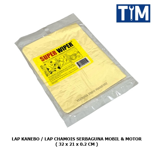 Kanebo / Lap Chamois / Lap Pembersih Serbaguna Mobil &amp; Motor