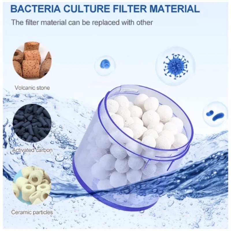 AQUARIUM BIOLOGICAL SPONGE FILTER XINYOU CY 2882 BIO FOAM MEDIA FILTER BIO FOAM AQUARIUM AQUASCAPE