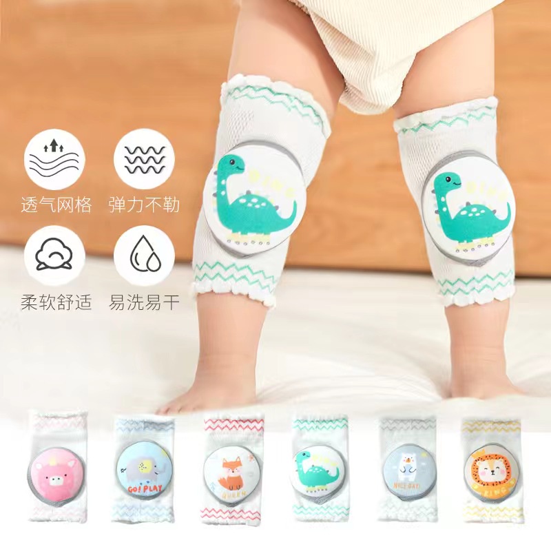 ☀ Sunly ☀ AA197 Pelindung Lutut Anak Bayi Anti Slip/Pelindung lutut bayi/Baby Kneepad/Knee Protector Kaos Kaki/Alas lutut bayi merangkak