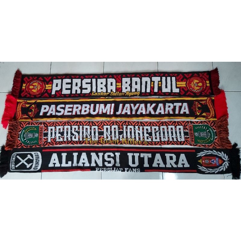 SYAL / SCARF PERSIBA BANTUL PASERBUMI PERSIBO ALIANSI UTARA 14GET SPESIAL