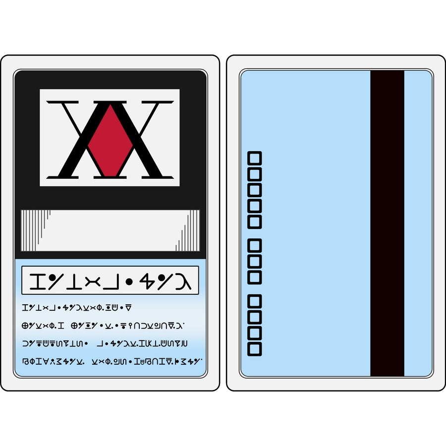 Hunter License - Hunter X Hunter