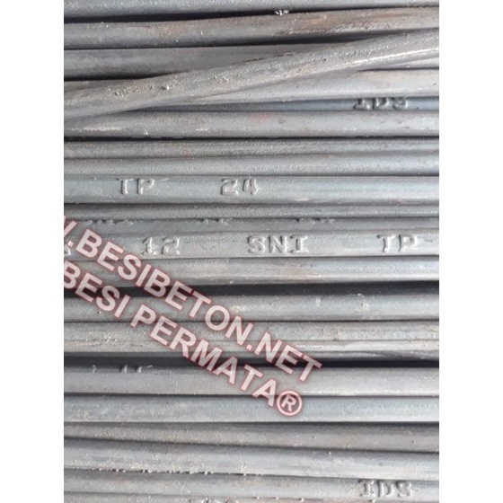 Besi Beton 12 mm Polos Sertifikat