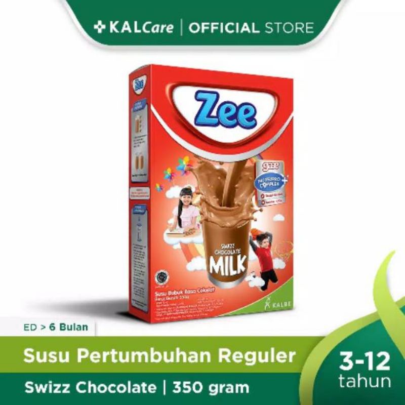

SUSU ZEE REGULER SWIZZ CHOCOLATE 337,5 GRAM